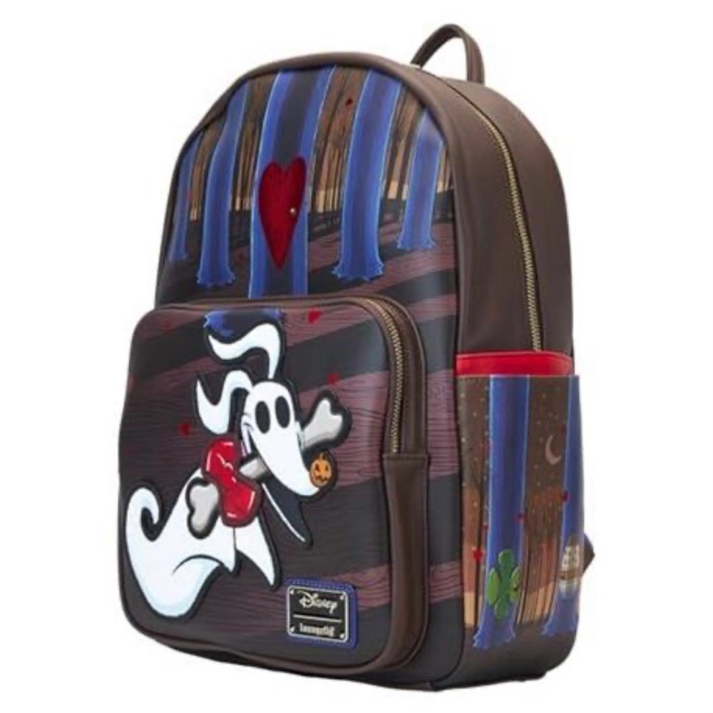 Loungefly Disney Nightmare Before Christmas Zero Full Size Backpack, NEW - Picture 2 of 12